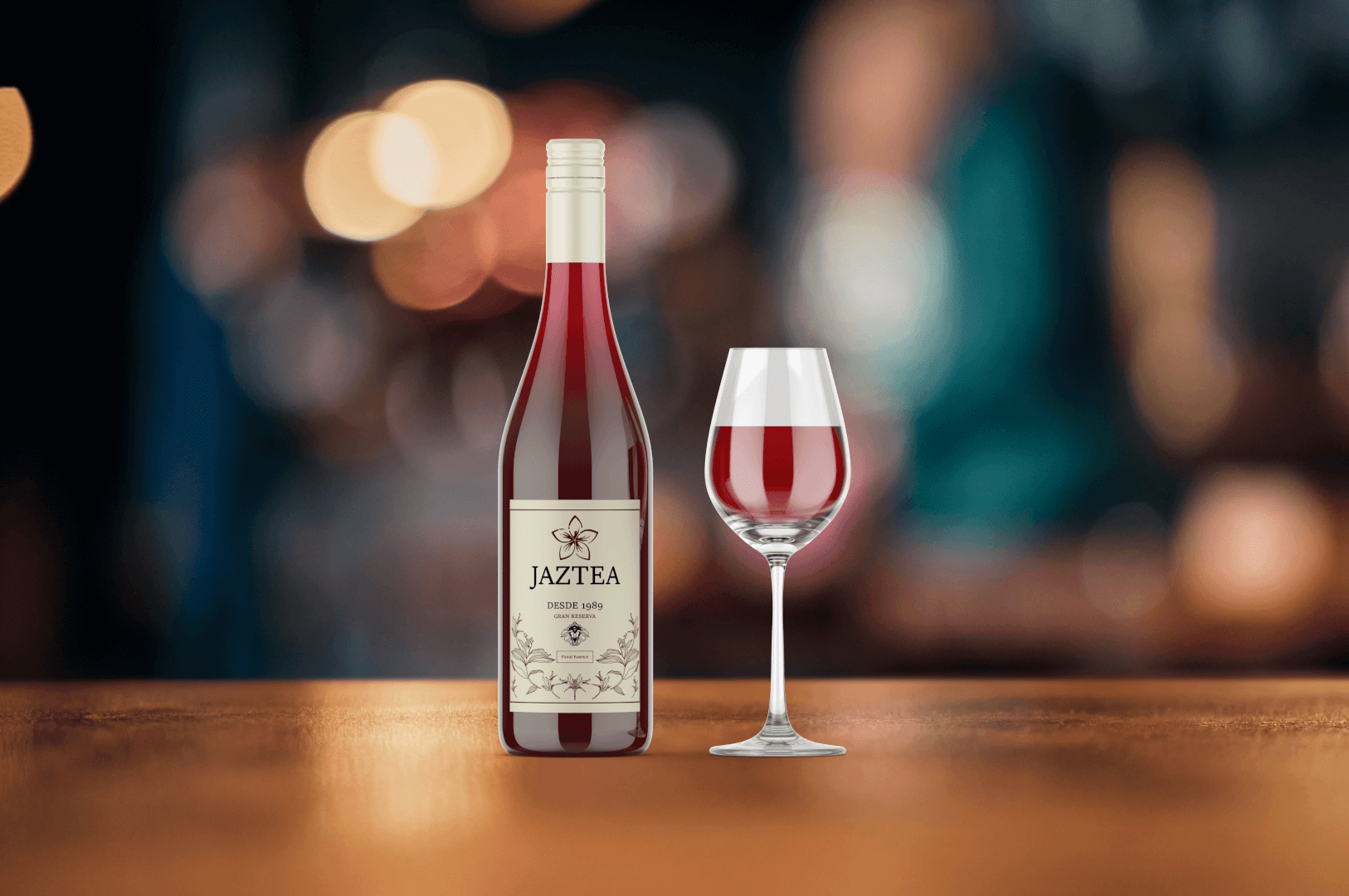 Concepto Creativo de Branding para Jaztea versión adultos